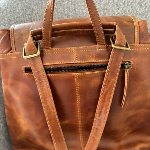 Genuine Leather Women’s Backpack - Picture 9 of 12